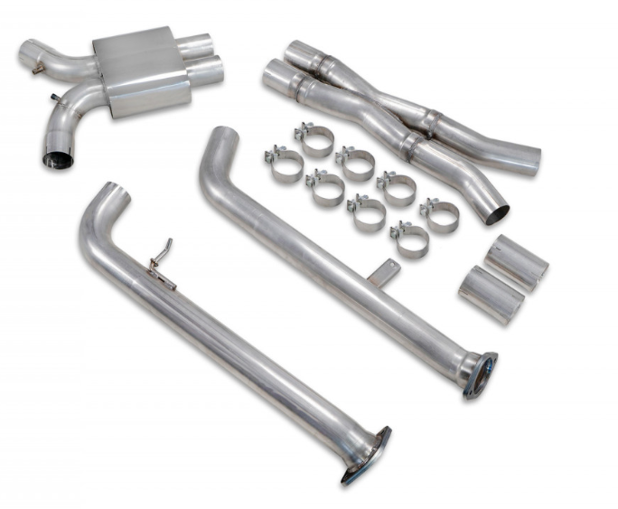 Scorpion Exhaust GPF/OPF Delete Pipe for BMW M3 G80 & M4 G82 (2021-2022) - Resonated or Non-Resonated - Fits Competition & xDrive - 70mm 2.75in - Track Use Only