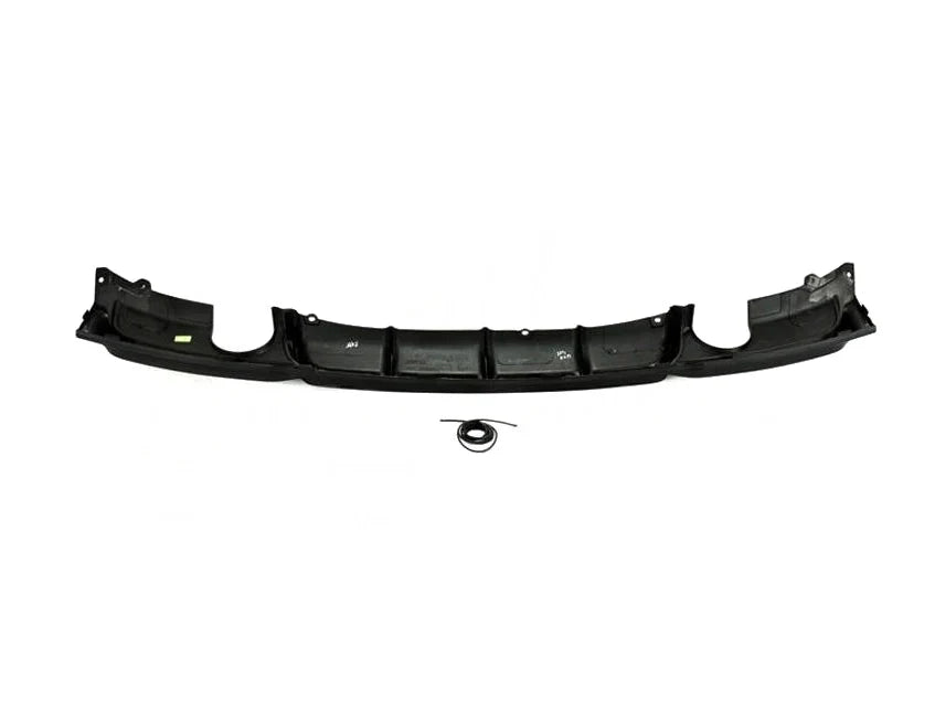 Genuine BMW M Performance Rear Bumper Diffuser Matte Black for 3 Series F30 F31 (2011-2019) - 335i 340i Hybrid 3 xDrive - OEM 51192291414