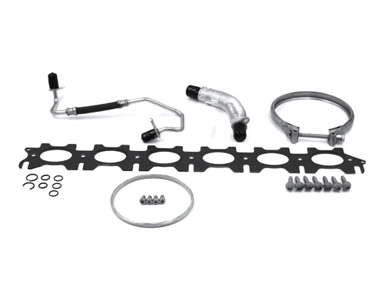 Genuine BMW B58 Turbocharger Installation Kit - OEM Fitting Hardware, Gaskets & Oil Feed/Return Lines for M140i M240i 340i 440i (F20 F21 F22 F23 F30 F31 F32 F33 F36)