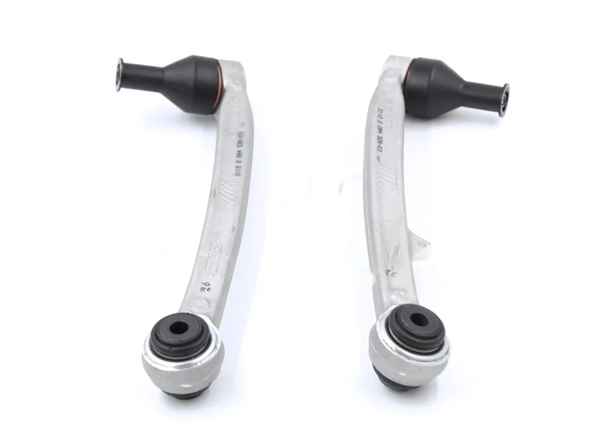Genuine BMW M3/M4 Front Lower Control Arms + Tension Struts (Wishbones/Caster Thrust Arms) Camber Kit - F2x F3x Retrofit for F20 F21 F22 F23 F30 F31 F32 F33 F34 F36 1/2/3/4 Series - OEM Track Control Arms, Increased Negative Camber - GBMW0023