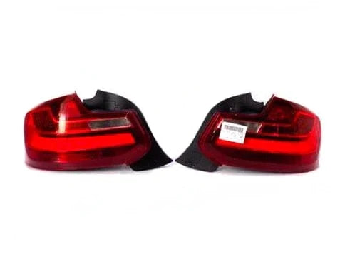 BMW 2 Series F22 F23 & M2 F87 LED Rear Lamp Assemblies Pair - Genuine OEM Tail Lights/Tail Lamps Clusters Set (Left & Right) 2012-2017 Coupe & Convertible - Replacement Back Lights/Brake Lights - P/N 63217295423 63217295424