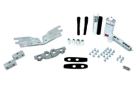 Genuine BMW M Carbon Fibre/Fiber Rear Wing Spoiler Mounting Kit - OEM Fasteners & Fixings - F22 F30 F32 F80 F82 F87 (F2x F3x F8x) - M2 M3 M4 - Bootlid/Trunk/Decklid Install/Fitting Hardware - Aero Performance Wing Hardware Only