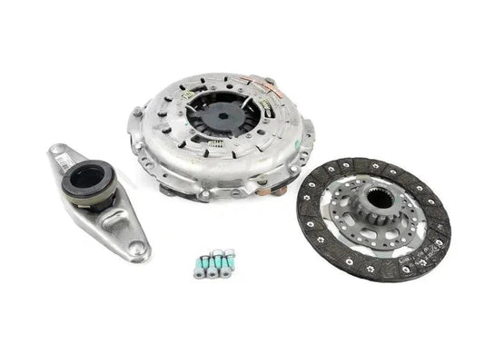 BMW S55 6-Speed (6MT) Clutch Kit OEM/OE 21212284234 - Fits F80 M3, F82/F83 M4, F87 M2 Competition - Genuine Replacement Clutch Disc & Pressure Plate with Release/Throwout Bearing - Dual-Mass Flywheel Compatible