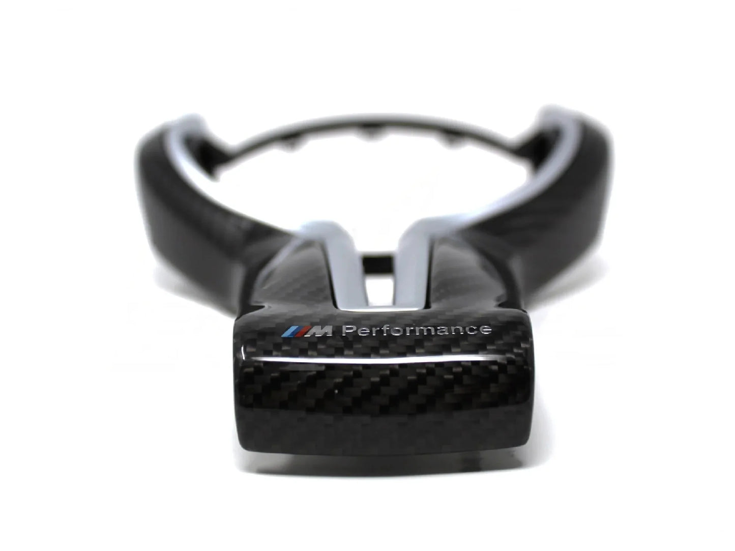 Genuine BMW M Performance Alcantara Suede Carbon Fibre Steering Wheel with OLED Race Display & LED Shift Lights - Plug & Play Retrofit for F80 F82 F83 M3 M4 (LCI) | OEM Factory Upgrade | Lap Timer G-Meter 373mm | Part 32302344148