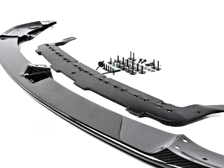 Genuine BMW M Performance Carbon Fibre Front Splitter Front Lip  F80 M3, F82 M4, F83 M4 Convertible (2014+)  OEM 51192410360