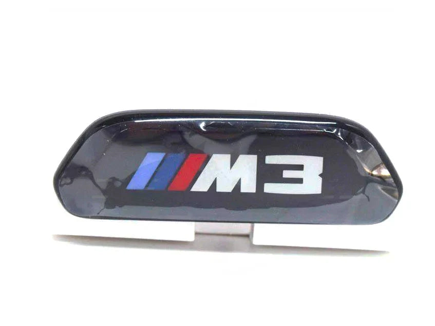 BMW F80 M3 Front Seat Rear Cover/Back Panel/Backrest Shell with Illuminated/Light-Up M Badge – Genuine OE/OEM Seat Back Trim Shroud (Driver or Passenger) – Interior Replacement Casing – Part 521095