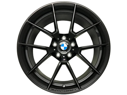 Genuine BMW M2 F87 M Performance 763M Yâ€‘Spoke 19" Wheels & Michelin Pilot Sport Cup 2 Tyres, TPMS & Caps  Fits M2, M2 Competition & M2 CS  Matte Black / Frozen Gold OEM Wheel & Tyre Package