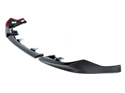 Genuine BMW M Performance F90 M5 LCI Carbon Fibre/Fiber Front Lip Spoiler Kit - Splitter Blades & Lower Centre Lip (Front Air Dam/Chin Spoiler) 2021+ OEM Front Bumper Aero Set Fits M5 Competition