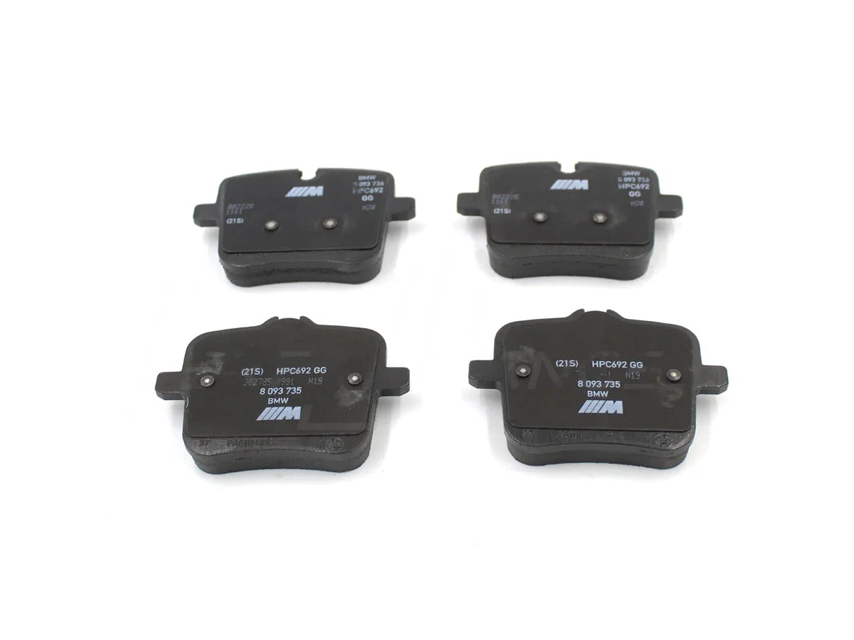 BMW F90 M5 Carbon Ceramic Brakes Kit (CCB/CCM BBK) OEM Retrofit – Front & Rear Gold Calipers, Rotors/Discs – Genuine BMW M