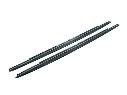 BMW 5 Series G30 G31 F90 M Performance Carbon Fibre Side Skirt Extensions Pair - Genuine OEM (520i 530d M550i xDrive M5) 51192447015 51192447016