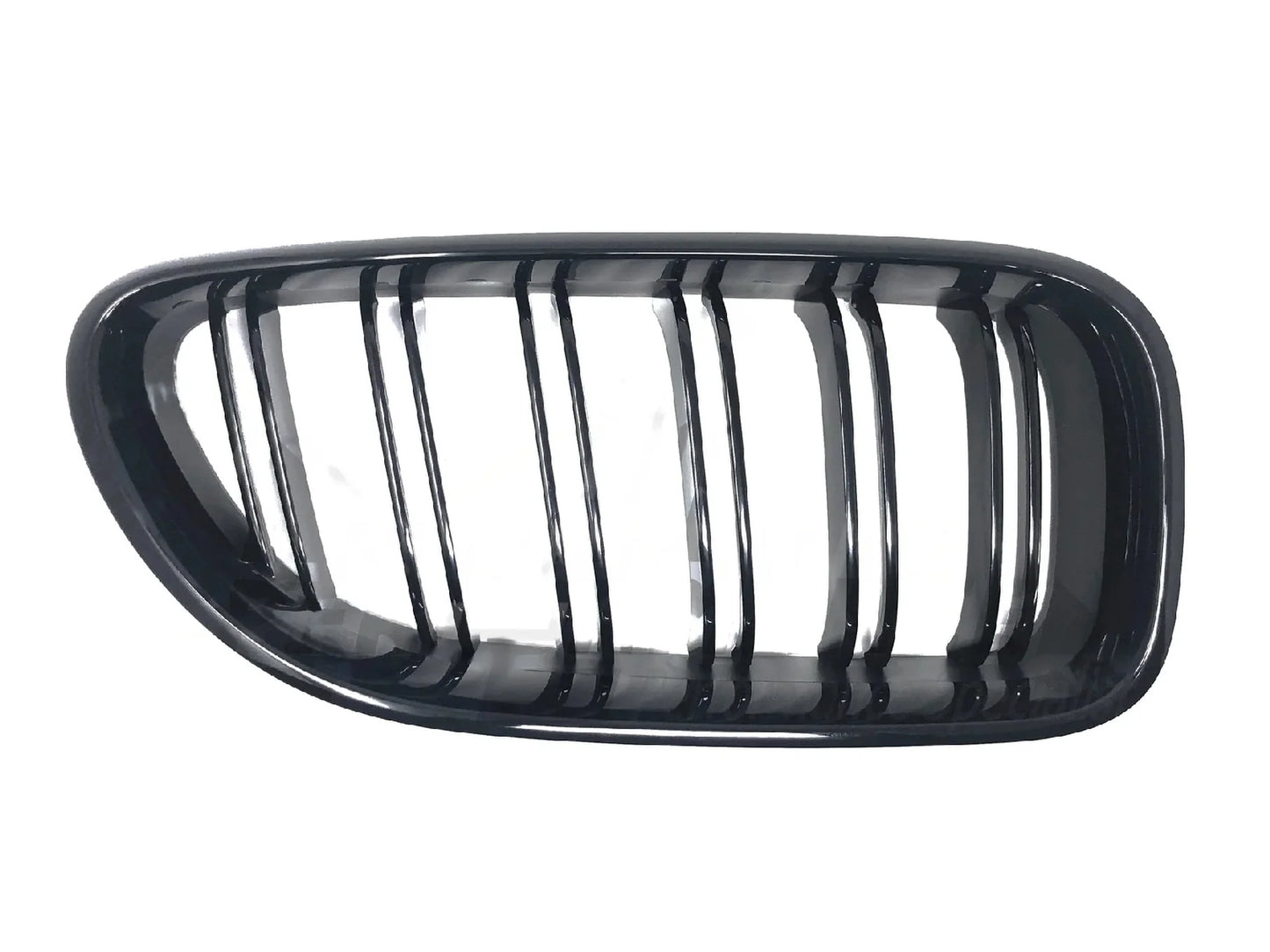 Genuine BMW M Performance Gloss Black Kidney Grilles for BMW M6 F06 F12 F13 LCI - Front Double Slat OEM Grille Set (Pair)