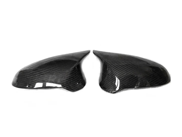 Genuine BMW M Performance Carbon Fibre Mirror Covers (Pair) for F80 M3 2012-2019, F82 F83 M4 2013-2019, F87 LCI M2 Competition 2018+  OEM 2x2 Twill Direct Replacement Mirror Caps