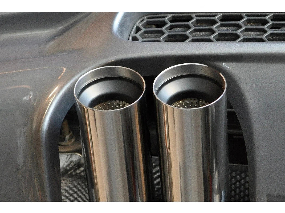 Genuine BMW M Performance Exhaust Rear Silencer/Muffler for M3 E90 Saloon/Sedan 20072011 | Inconel, 4x74mm Polished Titanium Quad Tailpipes | OEM V8 Back Box | PN 18302184198
