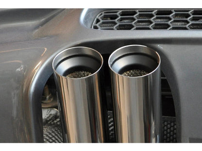 Genuine BMW M Performance Exhaust Rear Silencer/Muffler for M3 E90 Saloon/Sedan 20072011 | Inconel, 4x74mm Polished Titanium Quad Tailpipes | OEM V8 Back Box | PN 18302184198