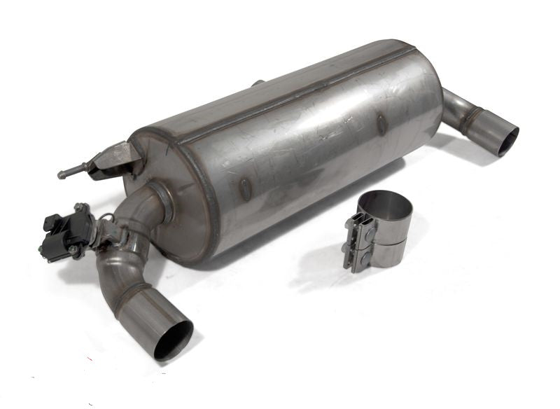 Genuine BMW M Performance Axle-Back Rear Silencer/Muffler Back Box/Tailbox Sport Exhaust for 1 Series F20 F21 M135i & M135i xDrive (M135iX) N55 – OEM Rear Section, No Tips – 18302349989