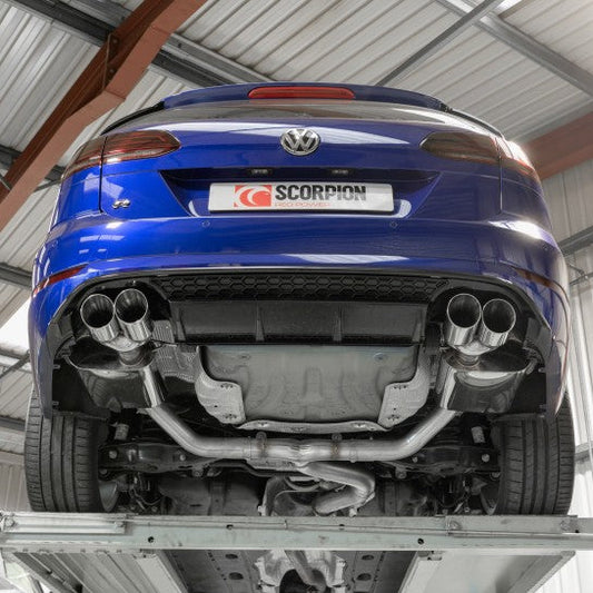 Scorpion Exhausts - VW Golf R ESTATE MK7.5 Facelift Exhaust System (Multiple Options)