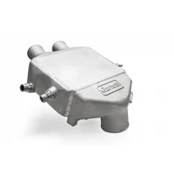 Garrett PowerMax BMW M3/M4 S55 Top-Mount Intercooler (Air-to-Liquid Charge Cooler) F80 F82 F83 2015+ - Direct-Fit Performance Upgrade, Bar-and-Plate, Dual Pass - 888883-6001 / 888883-6002