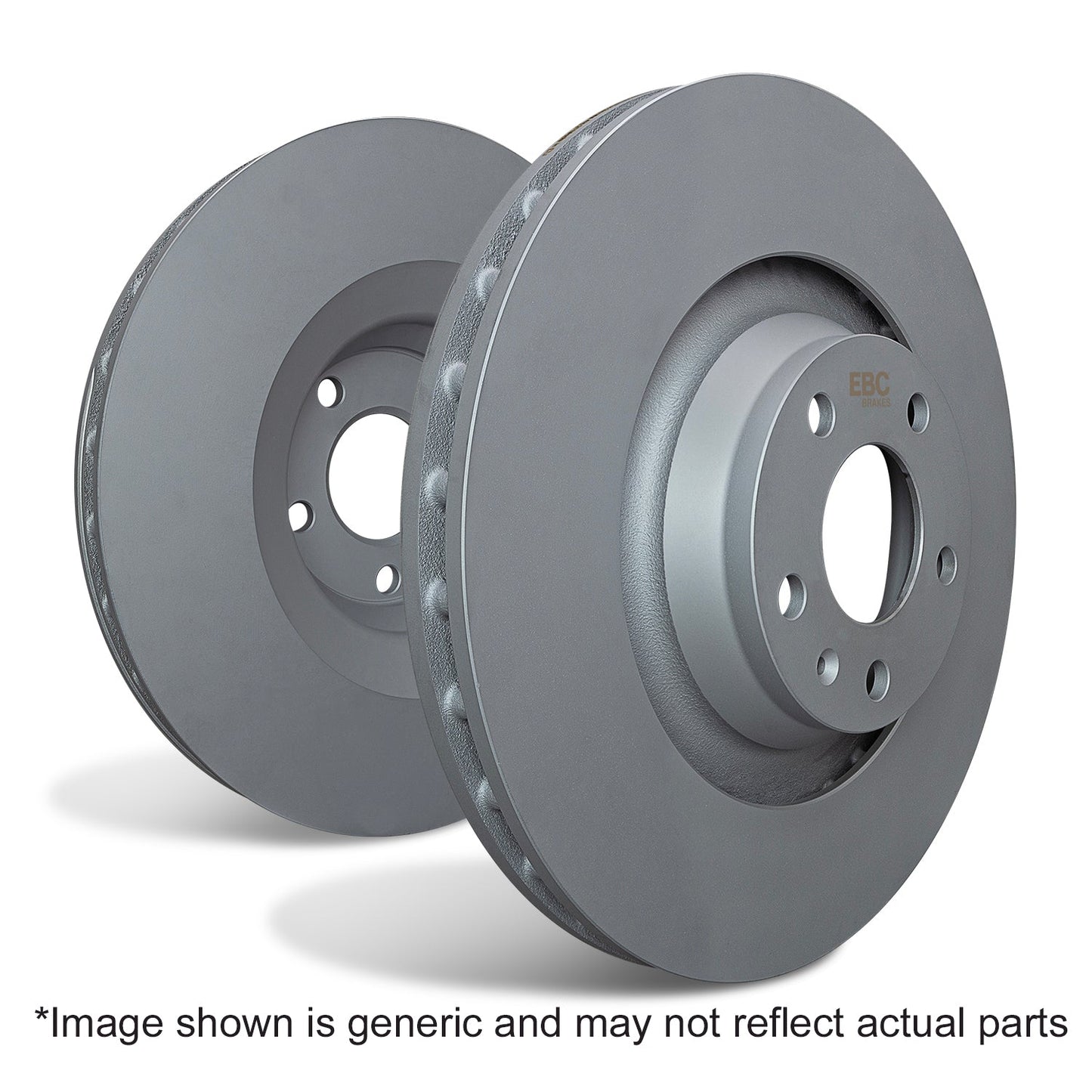 EBC Greenstuff 2000 Front Brake Discs and Pads Kit (Rotors and Pads Set) for BMW 5 Series E60 E61 & 6 Series E63 E64, ATE Calipers 348mm - Fast Road Street Upgrade | 540i 545i 630i 645i | PD01KF1631 DP21449 D1390R