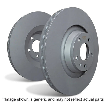 EBC Brakes Standard Disc Premium OE Replacement (Pair) - MK7 ST180 rear