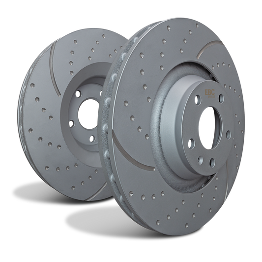 EBC Rear Performance Brake Discs For BMW F40 M135i, F44 M235i & F39 X2 35i