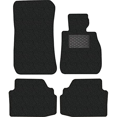 BMW E92 3 Series Coupe RHD Carpet Car Mats 4pc Black – Genuine OEM Front & Rear Floor Mats/Liners, Footwell Mats – UK Right-Hand Drive – Fits 2005–2013 E92 LCI & M3 – Part 51477316608