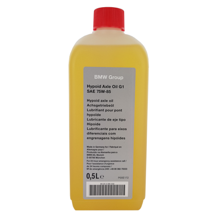 Genuine BMW G1 Hypoid Axle/Diff Oil 500ml  OEM Differential Final Drive Fluid for BMW & MINI  83222295532