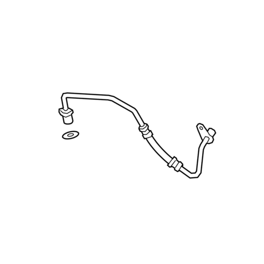 Genuine BMW B58 Oil Feed/Supply Line Pipe OE/OEM 11428679019 (11 42 8 679 019) - Lubrication/Engine Oil Pressure Line for G-Series: G20/G21 M340i, G30 540i, G01 X3 M40i, G02 X4 M40i, G29 Z4 M40i, G14-16 840