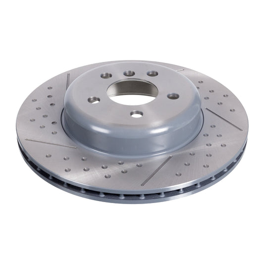 Genuine BMW Rear Brake Disc 324x22mm Drilled & Vented - E81 E87 E90 E91 E92 E93 1 Series & 3 Series (123d 130i 325d 330i) OE 34216795755