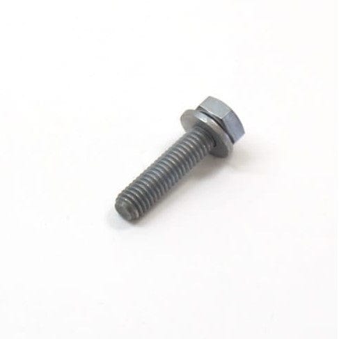 Genuine BMW M6 x 25mm Hex Bolt with Captive Washer (Zinc-Nickel, M6X25-ZNNIV SI) - OEM 07119905400 - M6x25 Flange/Washered Screw, Body Panel/Undertray/Arch Liner Fastener - Fits BMW, MINI & Rolls-Royce (E46 E60 E90 F20 F30 G20 G30, X3 X5, Z