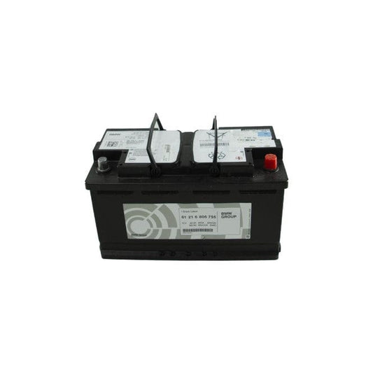 Genuine BMW 92Ah AGM Battery OEM 61216806755 - Fits 1/2/3/4/5/6/7/8 Series, X3 X4 X5 X6 X7, Z4 - E46 E90 F20 F30 G20 G30 - Start/Stop & IBS Compatible - M135i M2 M3 M5