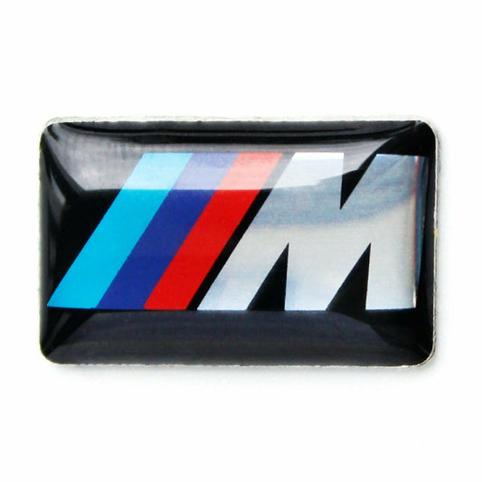 Genuine BMW M Sport Wheel Emblem Badge - OEM M Logo 36112228660 for E90 F20 F30 G20 | Fits 1 2 3 4 5 6 7 8 Series, X1 X2 X3 X4 X5 X6 X7, Z4 (incl. 320i 530i 730Li M5)