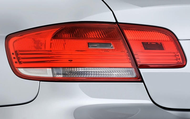 Genuine BMW E92 3 Series Coupe Rear Lights 2006-2010 (Pre-LCI/Pre-Facelift) - OEM Tail Lights/Tail Lamps 4-Piece Inner & Outer Lamp Cluster Kit for 330i 335i M3 - Replacement Back Lights Brake/Stop Light Assembly