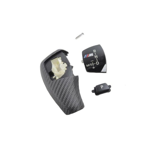 Genuine BMW M Performance Automatic Gear Selector Trim for F-Series | OEM Shifter Surround Upgrade | Fits 1/2/3/4/5/7 Series, X3 X4 (F20 F21 F22 F23 F30 F31 F34 F32 F33 F36 F07 F01 F02 F03 F25 F26) | 61312250697 | M140i 340i 550i X3 35iX