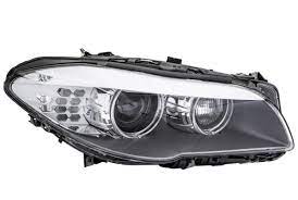 Genuine BMW 5 Series F10 F11 Adaptive Xenon HID Front Right RH Headlight Offside O/S Driver RHD OEM Headlamp Assembly AHL Projector 63117271906 Fits F10 Saloon F11 Touring 530d 535i 550i M5 63 11 7 271 906
