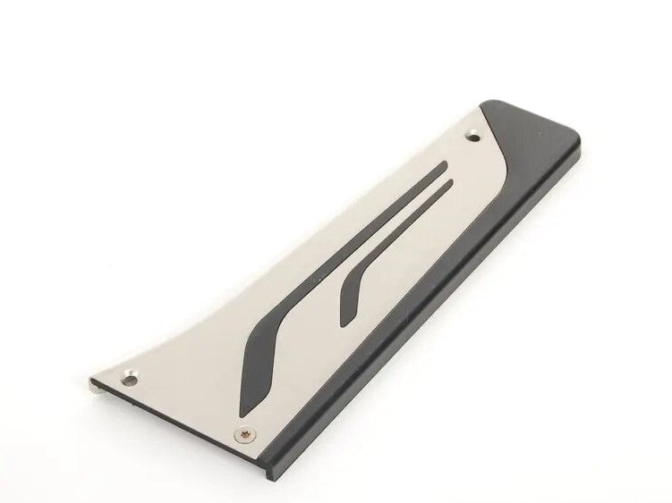 Genuine BMW M Performance Stainless Steel Pedal Set  Manual LHD  OEM Pedal Covers for F10 F20 F30 F31 F32 F33 F36 G30 G31 | 1 2 3 4 5 6 Series, M2 M3 M4, X1 X3 X4  Part No. 35002232276 | Fits 320i 530i 640i