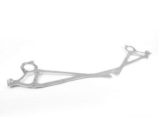 BMW RHD Front Strut Tower Brace / Strut Bar, Shock Tower Cross Brace - F80 M3, F82 F83 M4, F87 M2 Competition - S55 OEM Engine Bay Chassis Brace / Top Mount Brace - Right Hand Drive UK - Genuine BMW - Part No 31127855856