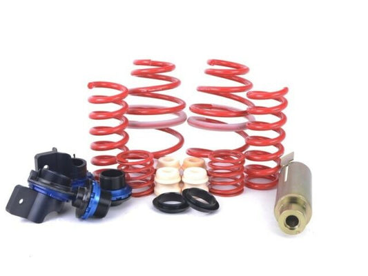 BMW M3 F80 / M4 F82 Lowering Springs & Sport Suspension Kit (2014-2019 LCI) - Genuine BMW M Performance Red Spring Set | OEM Ride Height Drop & Handling Pack | Part No. 33502414216