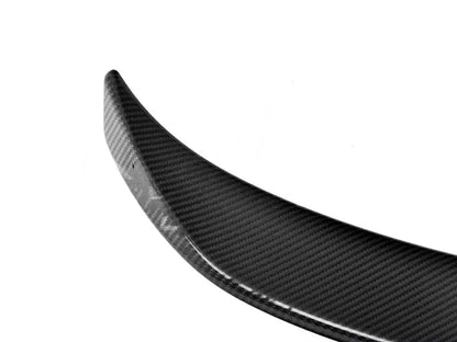 Genuine OEM BMW M3 F80 LCI CS-Style Carbon Fibre/Fiber Rear Boot/Trunk Lip Spoiler – M Performance Ducktail Decklid/Tail Spoiler, Saloon/Sedan 2018+, High-Gloss – Part 51628076872