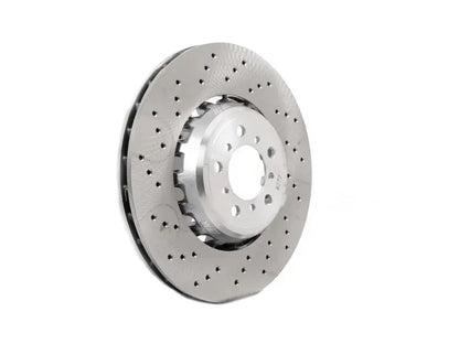 Genuine BMW Front Right 380x30 Ventilated Brake Disc/Rotor (OSF/RHF, Driver Side, RHD) - Blue M Caliper Fit - F80 F82 F83 F87 F8x M2/M2 Competition, M3, M4 - OEM 34112284810