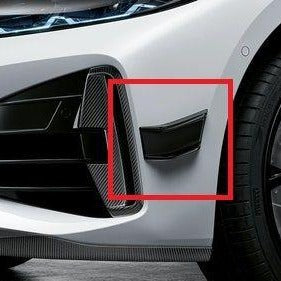 Genuine BMW M Performance Front Bumper Canards/Dive Planes (Pair) for 4 Series G22 G23 Coupe & Convertible 2021+ - OEM Corner Splitters/Aero Blades/Winglets/Air Deflectors - Fits 420d 420i 430d 430i M440d M440i incl xDrive - 51112473232 51112473233