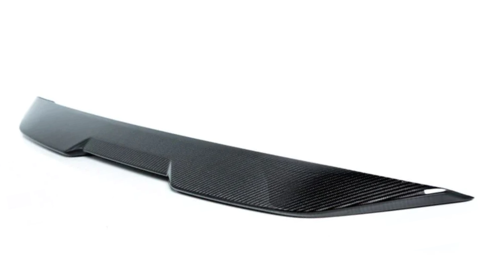 Genuine BMW G42 2 Series Coupe M Performance Carbon Fibre (Carbon Fiber) Rear Lip Spoiler - Boot Lip/Trunk Lip, Decklid Tail Ducktail Wing - 220d 220i 230i M240i xDrive (M240ix) 2021+ - OEM Part 51195A36950