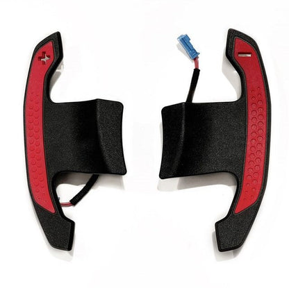 BMW M Performance Open-Pore Carbon Fibre Paddle Shifters | Genuine OEM Steering Wheel Gear Change/Flappy Paddle Retrofit Kit | Fits G80 G82 M3 M4, F90 F92 M5 M8, G20/G21 3-Series, G22/G23 4-Series, G30 5-Series, X3M X4M | 61319501592