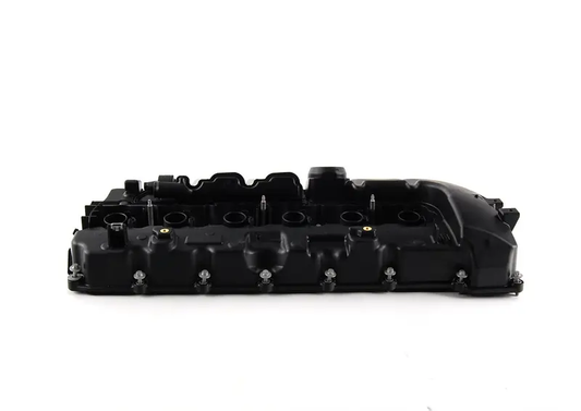 Genuine BMW N54 Valve Cover with PCV Oil Separator + Gasket & Bolts | OEM Cylinder Head/Rocker/Cam Cover | 11127565284 | Fits 1M, 135i, 335i, 535i, 740i, X6 35i, Z4 35i(s) (E82 E88 E90 E92 E93 E60 E61 F01 F02 E71 E89)