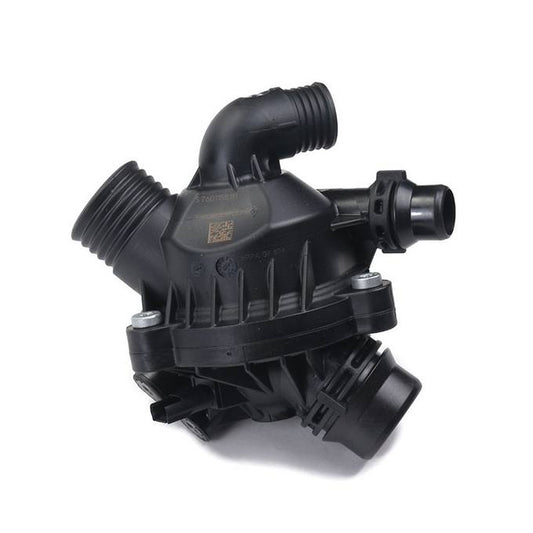 Genuine BMW N55 Engine Coolant Thermostat OEM 11537601158  Fits 135i, 335i/335xi, X1 35iX, X5 35iX/40iX, X6 35iX/40iX  E82 E88 E90 E91 E92 E93 E84 E70 E71