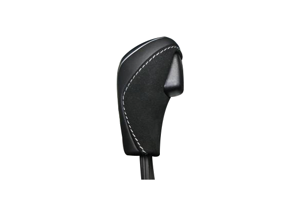 Genuine BMW Performance Automatic Shifter Gear Knob/Gearstick Selector Lever/Shift Handle - Alcantara Leather - 1 Series E81 E82 E87 E88 & 3 Series E90 E91 E92 E93 (E8x E9x Auto/AT) OEM PN 25162153758