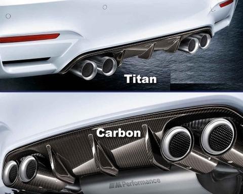 Genuine BMW M2 Competition F87 LCI S55 M Performance Sport Axle-Back Exhaust – Rear Muffler/Back Box, OEM Rear Silencer Assembly (No Tips/Tailpipes) – M2C Rear Section – Part 18302459928