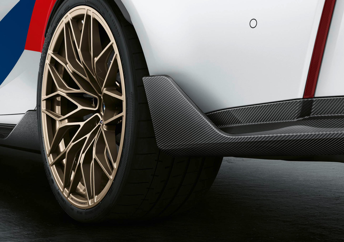 Genuine BMW M Performance Carbon Fibre Rear Bumper Winglets for G82 M4 & M4 Competition (2021+) - OEM Rear Spats/Canards/Fins Corner Splitters/Aero Flicks (Pair L/R) - 51195A1B175 51195A1B176