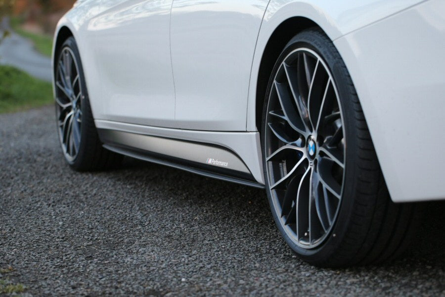 Genuine BMW M Performance 405M 20 Inch Double Spoke Forged Alloy Wheels & Tyres, Orbit Grey Bi-Colour, RDCi TPMS, Pirelli P Zero Run-Flat, Staggered, for 3 Series F30 F31 & 4 Series F32 F33 F36 (36112287894)