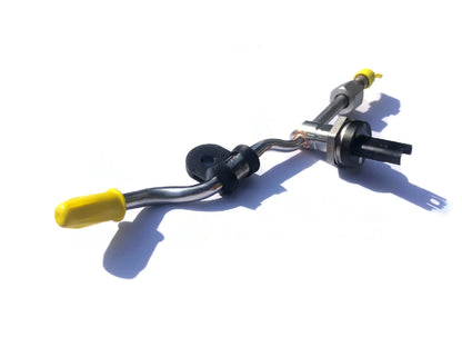 Genuine BMW N54 High Pressure Fuel Pump Fuel Line with Rail Pressure Sensor - OEM 13537622751 - Fits 1M,