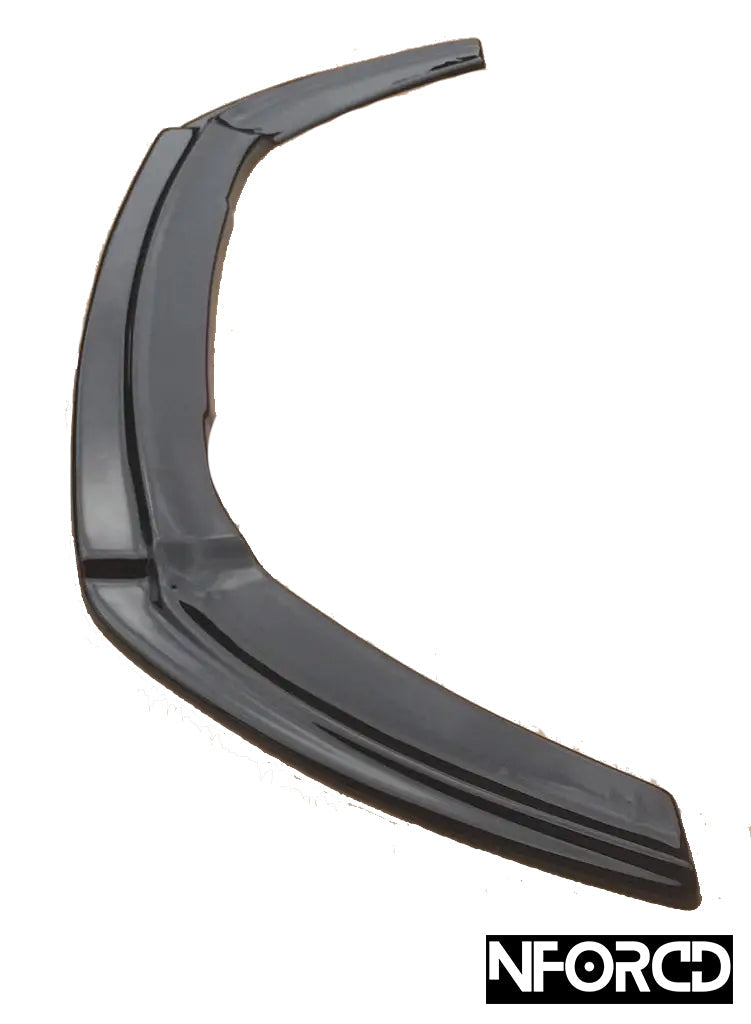 KSB Front Splitter for Ford Fiesta ST MK7.5 (ST180) Facelift  Gloss Black ABS Front Lip Spoiler with Fittings  UK Made